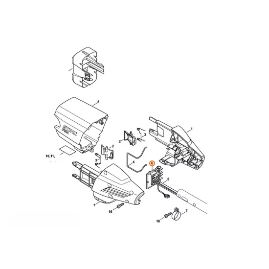 STIHL   Płytka zestykowa 4860 404 0800